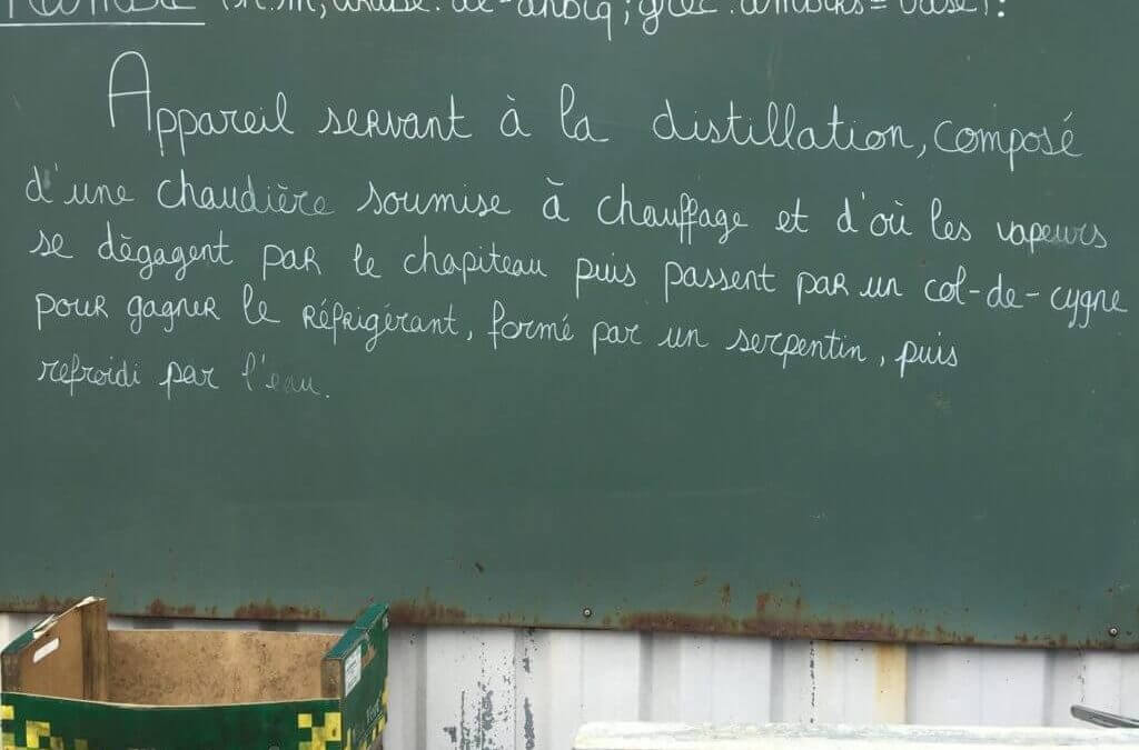 VISITE D’AMBIX DISTILLATION 38220 VIZILLE MERCREDI 6 MARS 2019