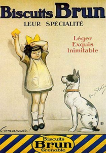 biscuiterie Brun afiche entreprise