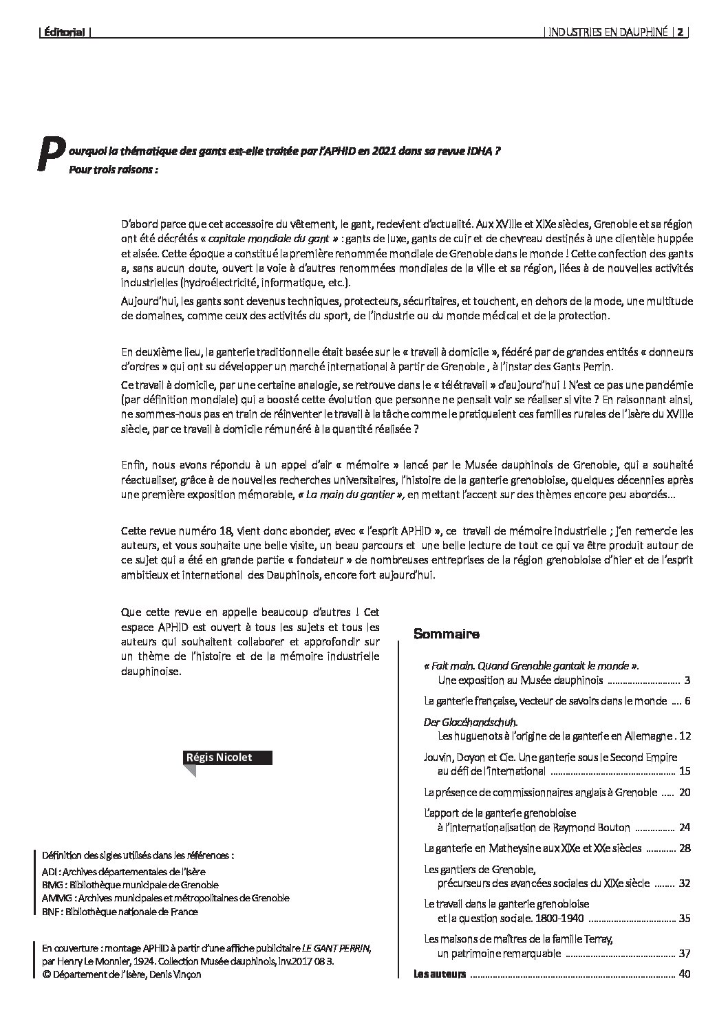 IDHA 18-19_sommaire